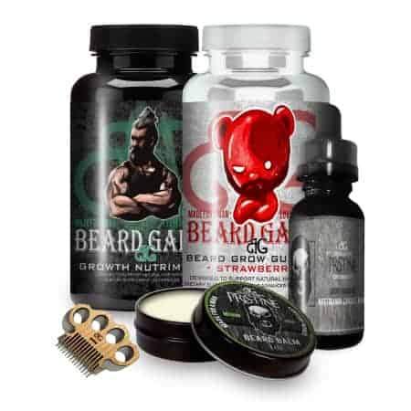 Beard Growth Kit - Thicker, Fuller and Healthier Beard
