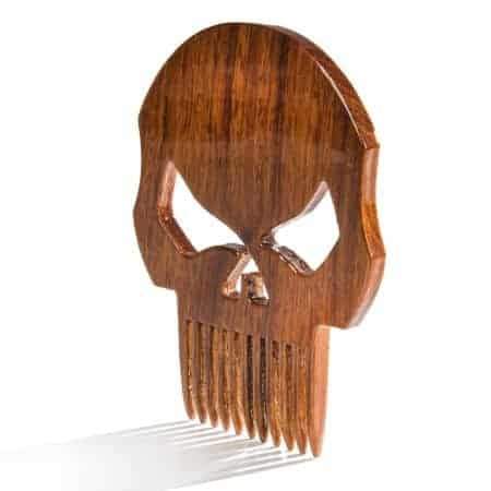 Punisher Wooden Beard Comb