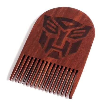 Autobots Wooden Beard Comb