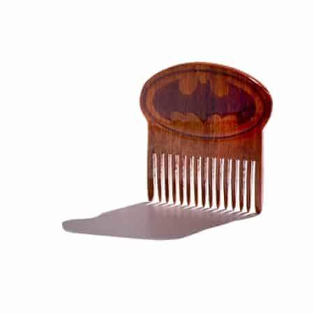 Batman Wooden Beard Comb