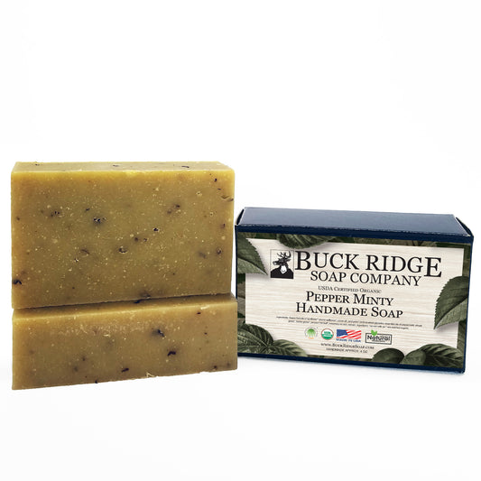 Pepper Minty Men's Handmade Soap