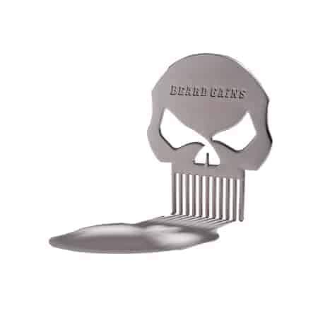 Punisher Metal Beard Comb