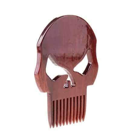 Punisher Wooden Beard Comb