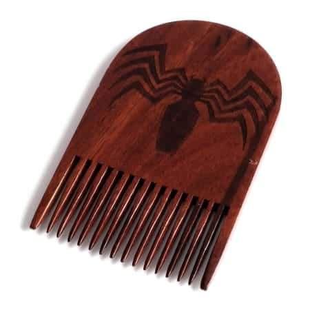 Venom Logo Wooden Beard Comb